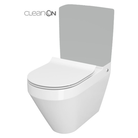 CERSANIT - WC KOMBI MISA CREA CO 010/020 OVAL, SEDADLO DUR SLIM WO LW ONE K114-023