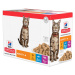 HILL'S Science Plan Feline kapsičky multipack pre dospelé mačky 12 x 85 g