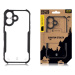 Tactical Quantum Stealth Apple iPhone 16 Clear/Black