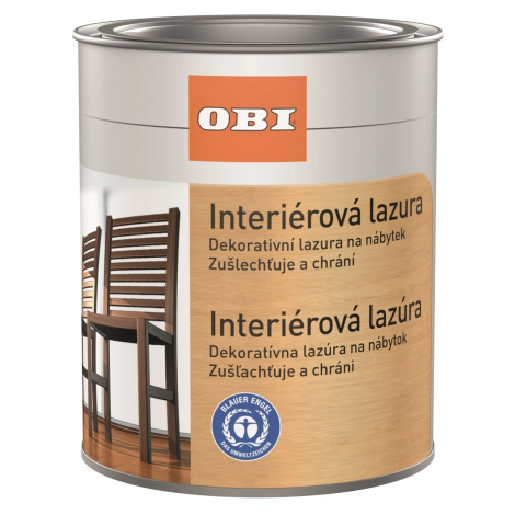 OBI Interiérová lazúra, tmavý orech, 750 ml