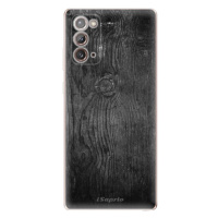 Odolné silikónové puzdro iSaprio - Black Wood 13 - Samsung Galaxy Note 20