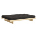 Dvojlôžková posteľ z borovicového dreva 140x200 cm – Karup Design