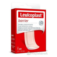 LEUKOPLAST BARRIER Vodeodolná náplasť na rany  22x72mm, 10ks