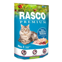 Krmivo Rasco Premium Sterilized tuniak s brusnicou a kapucínkou 0,4kg