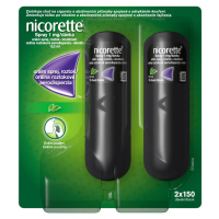 NICORETTE ® Spray 1 mg/dávka, orálna roztoková aerodisperzia 2 x 150 ks