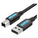 Kábel Vention Cable USB 2.0 A to B  COQBF 1m (black)