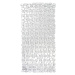 Transparentná protišmyková kúpeľňová podložka Wenko Paradise, 71 × 36 cm