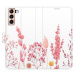 Flipové puzdro iSaprio - Pink Flowers 03 - Samsung Galaxy S21