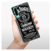 Odolné silikónové puzdro iSaprio - Jack Daniels - Huawei P30