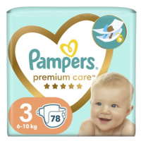 PAMPERS Plienky jednorázové Premium Care veľ. 3 (78 ks) 6-10 kg