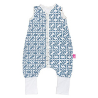 MOTHERHOOD Vak spací mušelínový s nohavicami Blue Classics 12-18m 0,5 tog