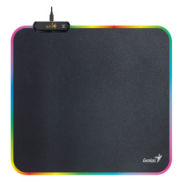 GX GAMING GX-Pad 260S RGB, textil, čierna, 260x240mm, 3mm, Genius