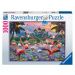 Ravensburger Ružové plameniaky 1000 dielikov