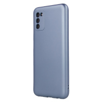 Silikónové puzdro na Samsung Galaxy A22 5G Metallic modré