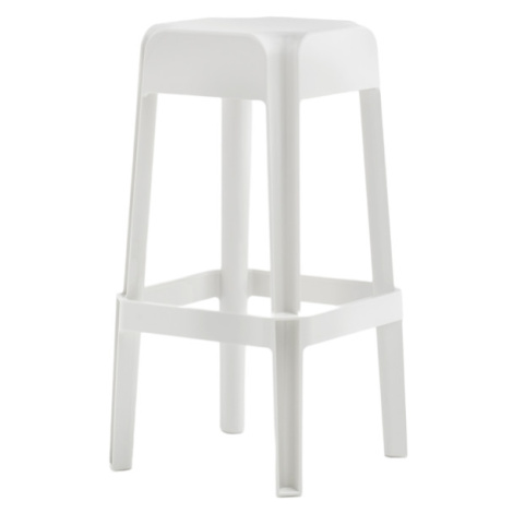 PEDRALI - Vysoká barová stolička RUBIK 580 DS - biela