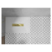 MEXEN/S - Toro obdĺžniková sprchová vanička SMC 100 x 90, biela, mriežka zlatá 43109010-G