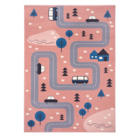Ružový detský koberec 160x220 cm Adventures – Hanse Home