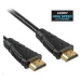 Vysokorýchlostný kábel HDMI + Ethernet PremiumCord, pozlátené konektory, 1 m