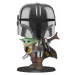 ME Funko POP! TV: SW The Mandalorian - The Mandalorian Holding the Child 25 cm