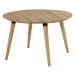 Okrúhly záhradný jedálenský stôl z tíkového dreva ø 120 cm Sophie Studio – Hartman