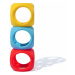 MOLUK OIBO 3 zmyslová hračka - základné farby