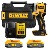 DEWALT 18V XR 1/4” Hex aku rázový uťahovák, 2x 1,7 Ah POWERSTACK DCF850E2T-QW