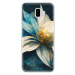 Odolné silikónové puzdro iSaprio - Blue Petals - Samsung Galaxy J6+