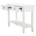 Biely konzolový stolík z jedlového dreva 40x110 cm Shine – Mauro Ferretti