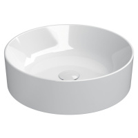 KUBE X keramické umývadlo na dosku priemer 45 cm, biela ExtraGlaze 942711