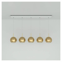 Tom Dixon Mirror Ball 25 cm Linear 5-pl. zlatá