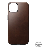 Nomad kryt Modern Leather Case Magsafe Horween pre iPhone 14 - Rustic Brown