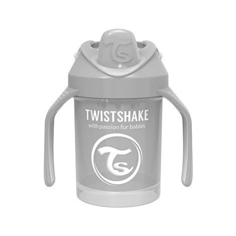 TWISTSHAKE Hrnček učiaci 230 ml sivý