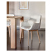Krémové jedálenské stoličky v súprave 4 ks Konna – Kave Home