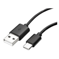 Kábel Xiaomi, USB-A na USB-C, 1m, čierny (Bulk)