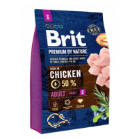 Brit Premium by Nature dog Adult S 3kg