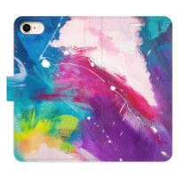 Flipové puzdro iSaprio - Abstract Paint 05 - iPhone 7/8/SE 2020