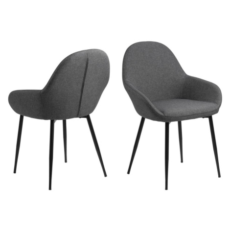Designová stolička Candis II sivá Actona