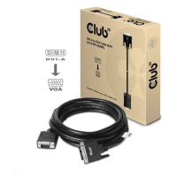 Club3D kábel DVI-A na VGA, 3 m, 28 AWG