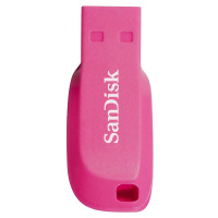 SanDisk Flash Disk 16GB Cruzer Blade, USB 2.0, ružová