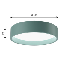 Louis Poulsen LP Circle stropné Ø 45,8 cm petrolej