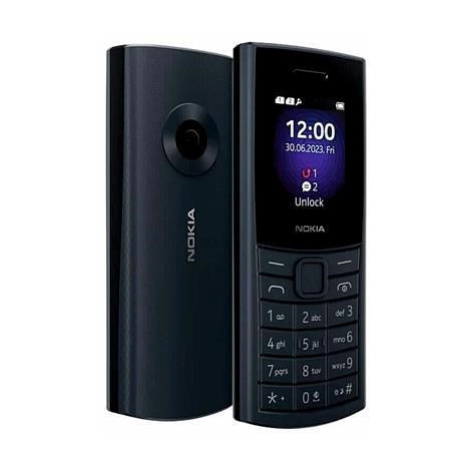Nokia 110 Dual SIM, 4G, čierno-modrá (2023)