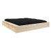 Dvojlôžková posteľ z borovicového dreva s roštom 140x200 cm Ziggy – Karup Design
