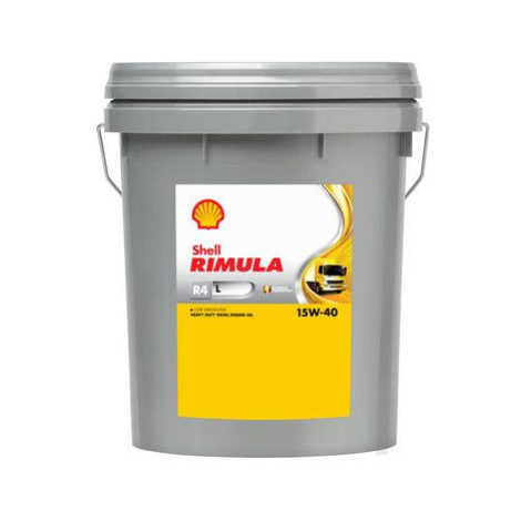 SHELL Motorový olej Rimula R4 L 15W-40, 550047251, 20L