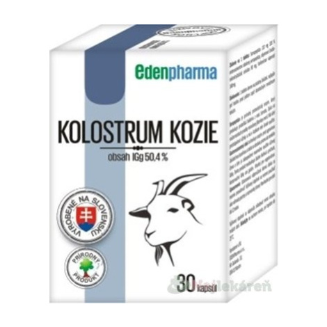 EDENPharma KOLOSTRUM KOZIE 30 ks