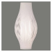 Stolná lampa Murta, 71 cm, biela