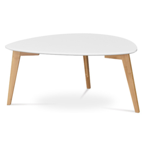 Konferenčný stolík Autronic 85x41 cm biely MDF mat AF-1182 WT