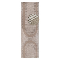 Béžový behúň 80x240 cm Bartoux Beige – Elle Decoration