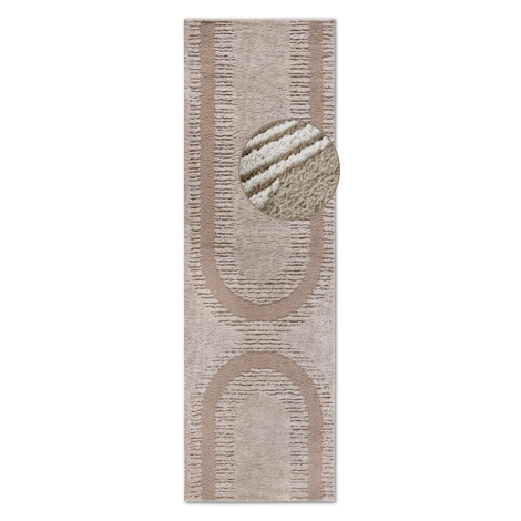 Béžový behúň 80x240 cm Bartoux Beige – Elle Decoration