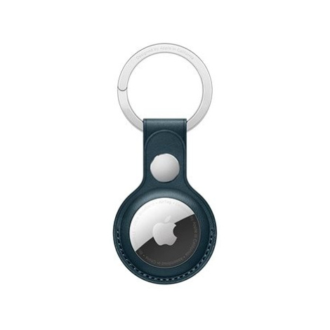 Apple AirTag kožená kľúčenka baltsky modrá