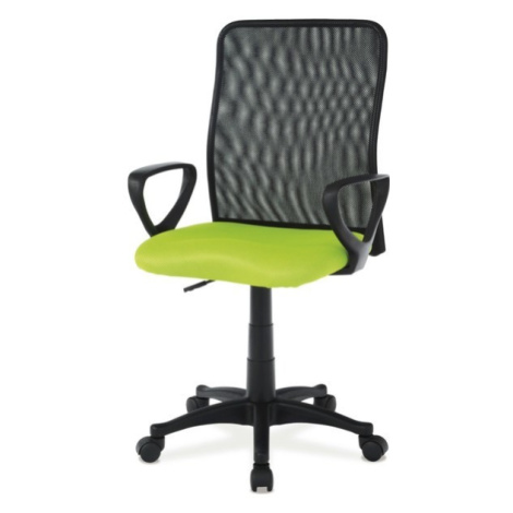 Sconto Kancelárska stolička FRESH zelená/čierna Houseland